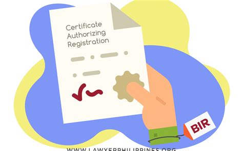 Overview of Certificate Authorizing Registration in the Philippines.